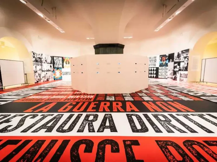 Vittime civili e street-art, insieme «Contro la guerra»