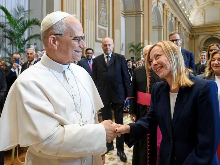 Mercoledì papa Leone riceve Giorgia Meloni