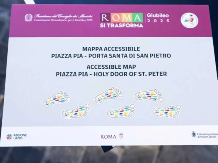 Segnali, video, impronte: così il Giubileo diventa “accessibile”