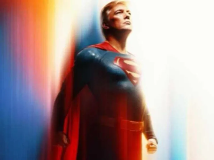 Senza limiti: la Casa Bianca veste Trump da Superman