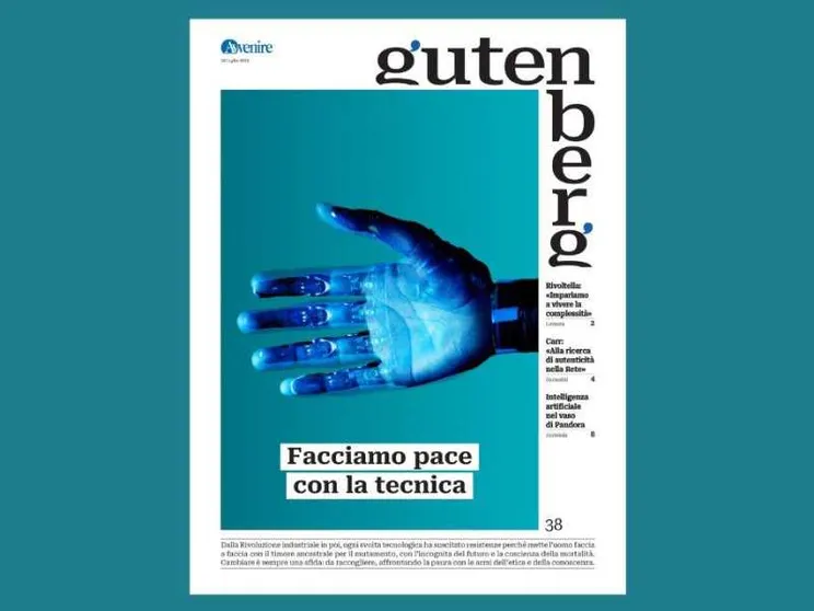 Possiamo fare pace con la tecnica? È la domanda di Gutenberg del 18 luglio