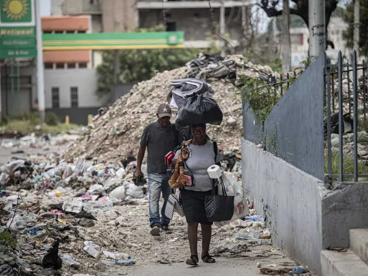 La fuga degli haitiani sulle montagne per continuare a vivere