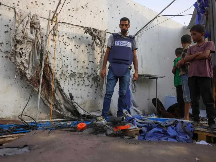 A Gaza uccisi sei giornalisti. «Da Israele un raid mirato»