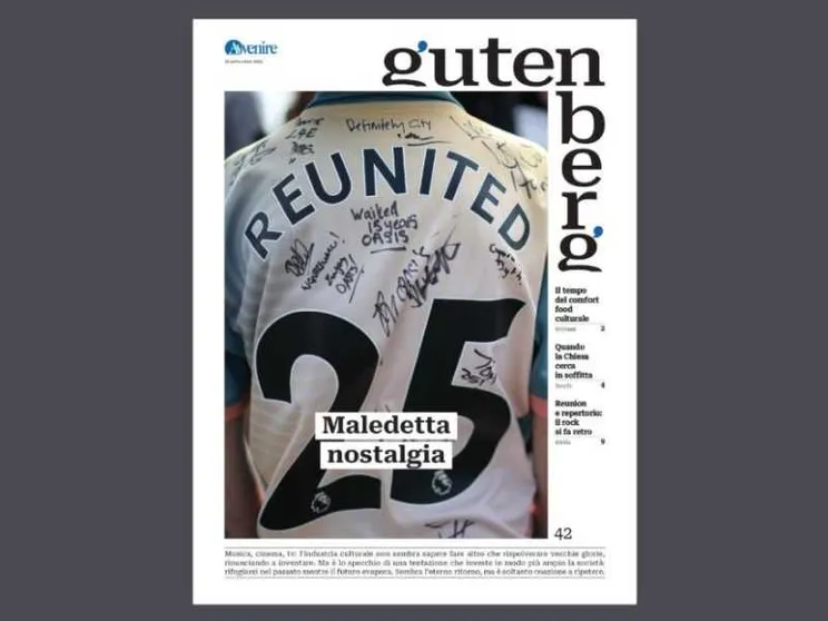 Per “Gutenberg” del 26 settembre è “Maledetta nostalgia”