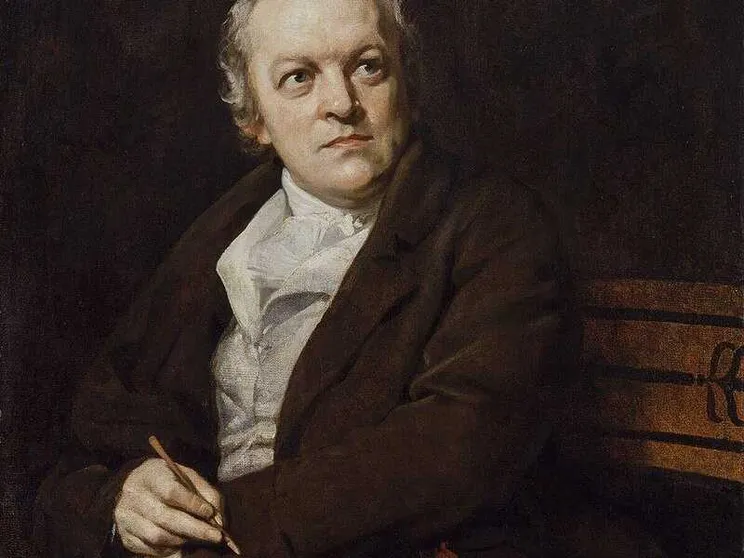 Il poeta William Blake ritratto da Thomas Phillips