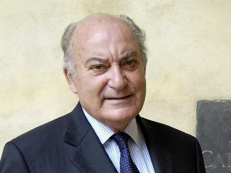 Nella foto l'immagine del fondatore del Censis Giuseppe De Rita