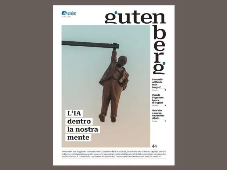 Gutenberg del 10 ottobre: quando l'IA entra nella nostra mente