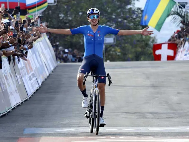 Finn, la grande speranza del ciclismo italiano: «Amo le salite»