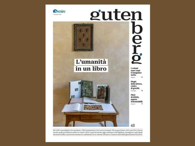 Su Gutenberg del 7 novembre c’è “L’umanità in un libro”