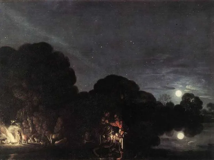 Il 1609 e la Luna di Galilei che illumina la Sacra Famiglia