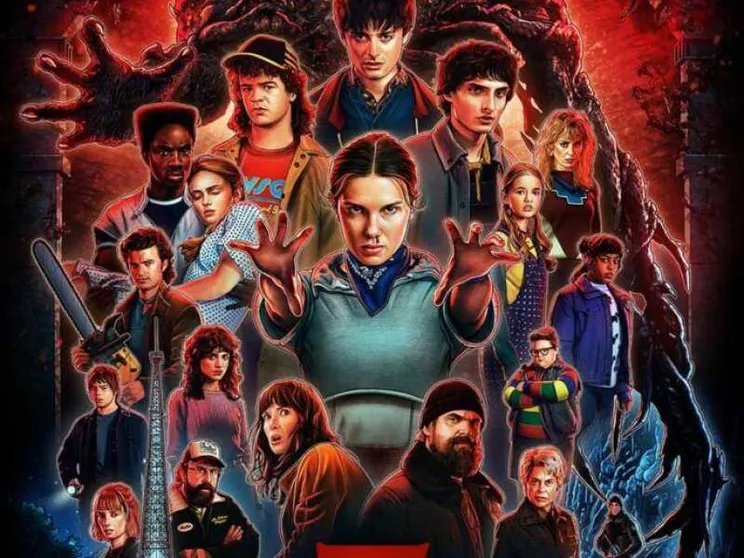 La locandina di Stranger things 5, il capitolo finale della serie cult