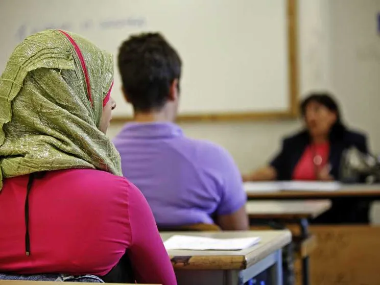 Una delle nostre classi, dove l'integrazione quotidiana supera le teoriche letture ideologiche che continuano a imperare sull'islam