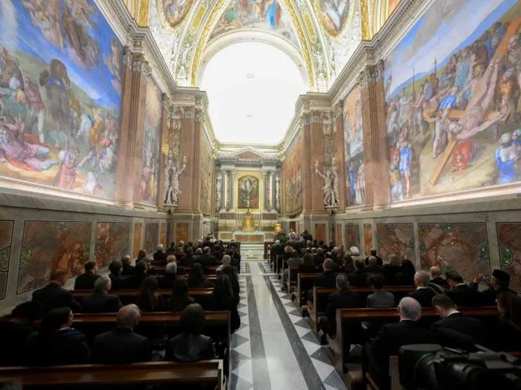 Un monaco trappista per gli Esercizi spirituali con il Papa