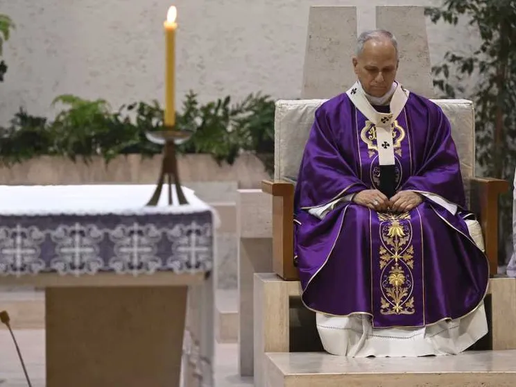Il Papa durante la Messa presieduta nella parrocchia di Santa Maria della Presentazione