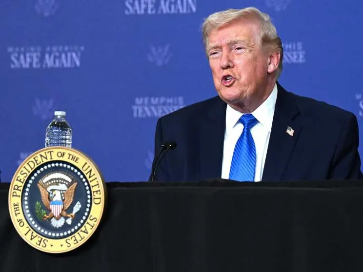 Il presidente degli Stati Uniti Donald Trump