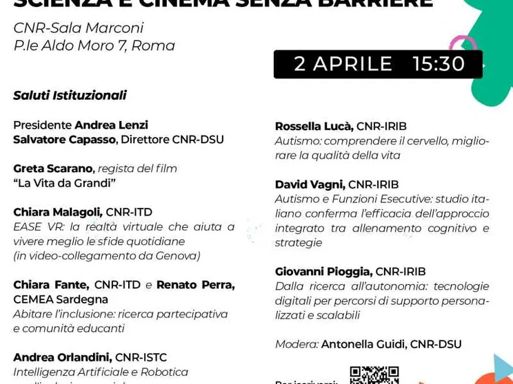Cnr in campo per la Giornata mondiale della consapevolezza  sull'autismo