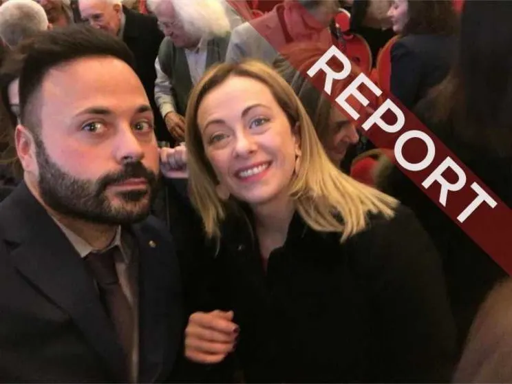 Meloni e il selfie con il pentito: «Il mio impegno contro la mafia è cristallino»