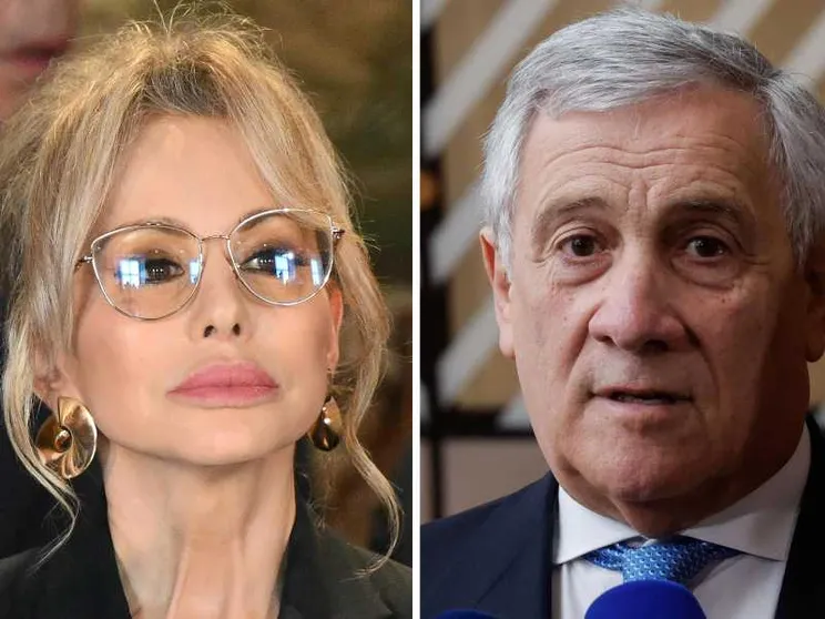 Marina Berlusconi e Antonio Tajani