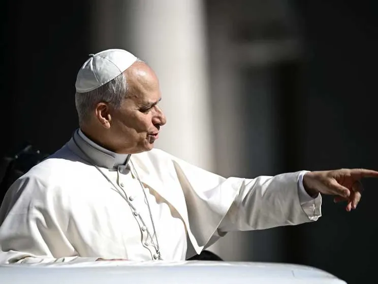 Il Papa in piazza San Pietro per l'udienza generale del mercoledì di oggi, 29 aprile 2026