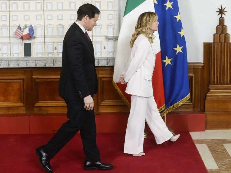 Come è andato l'incontro tra Meloni e Rubio