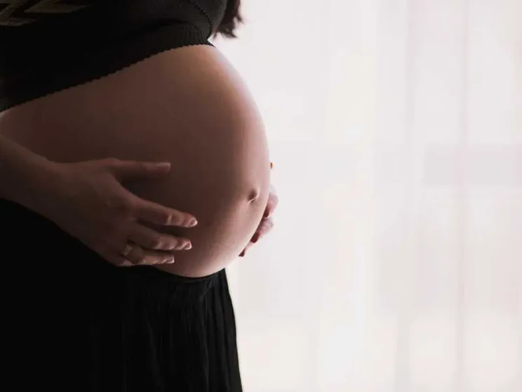 Il pancione di una mamma
