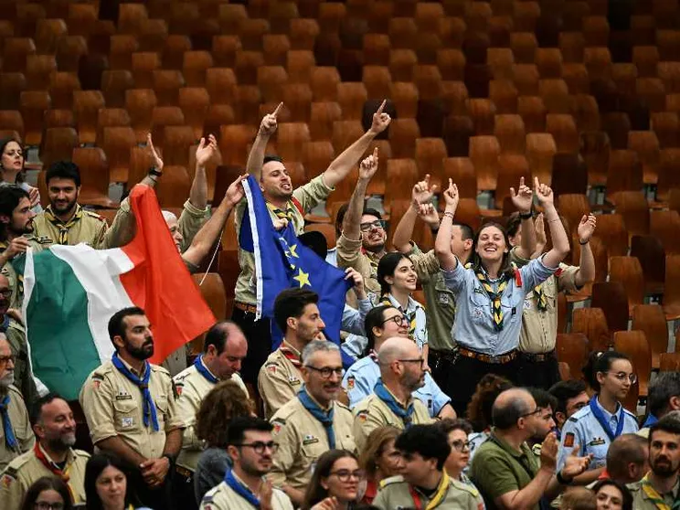 Il Papa agli scout: «Costruite un'Europa dei popoli»