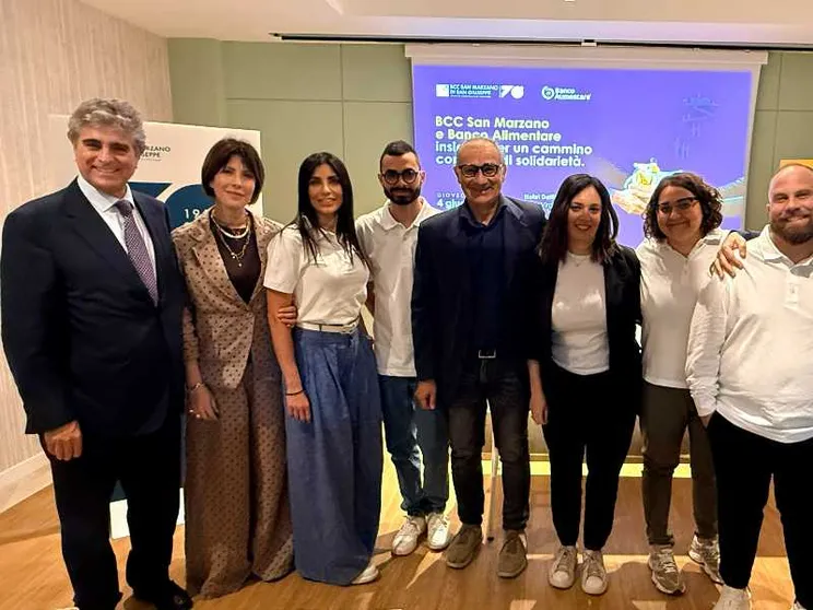 BCC San Marzano aiuta il Banco Alimentare di Puglia con un milione di pasti