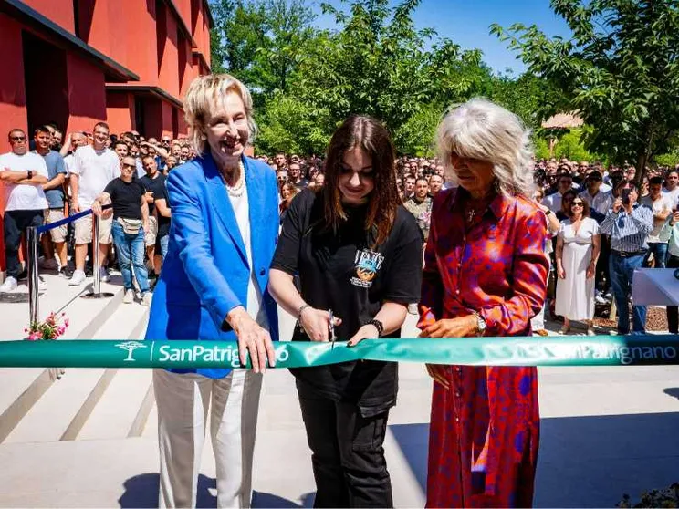 Il taglio del nastro stamattina a San Patrignano con Letizia Moratti e Vittoria Pinelli: la comunità ha inaugurato 282 nuovi posti letto