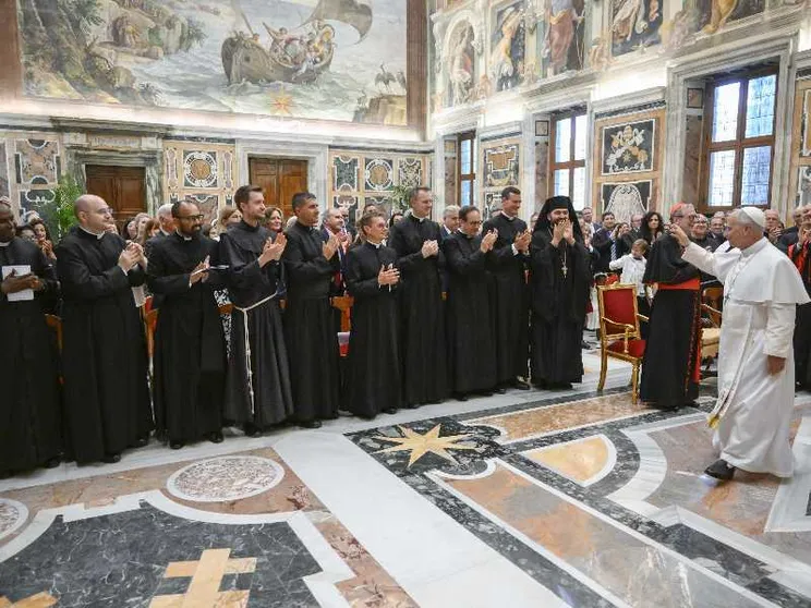 L'udienza di Leone XIV con i partecipanti all'Assemblea della Roaco in Vaticano / VATICAN MEDIA