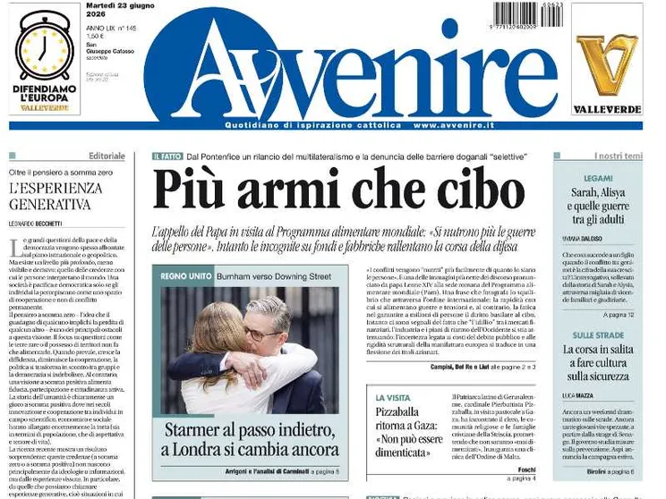 Più armi che cibo