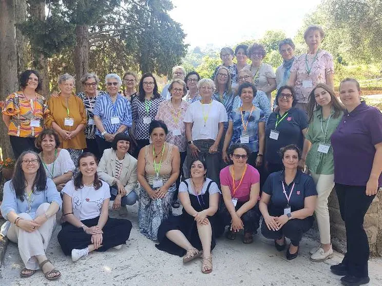 Le partecipanti al laboratorio di Velletri per la preparazione dei testi del «World day of prayer» del 2029