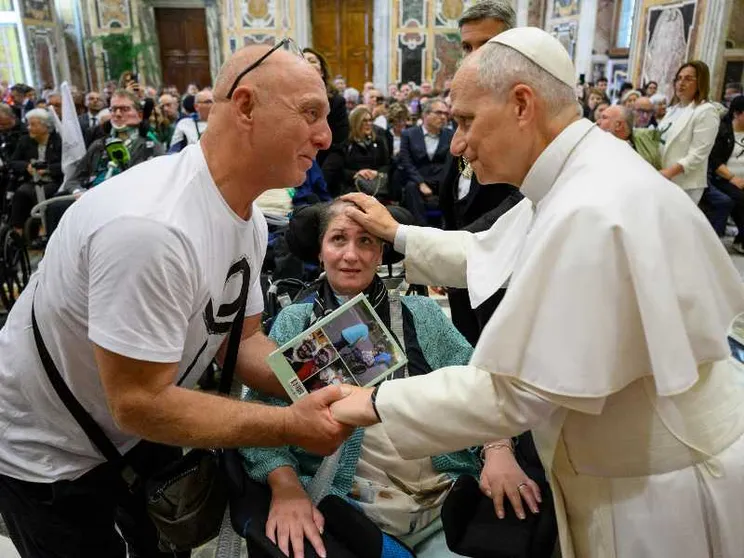 «Noi malati di Sla, il Papa e la certezza di appartenere a un popolo»