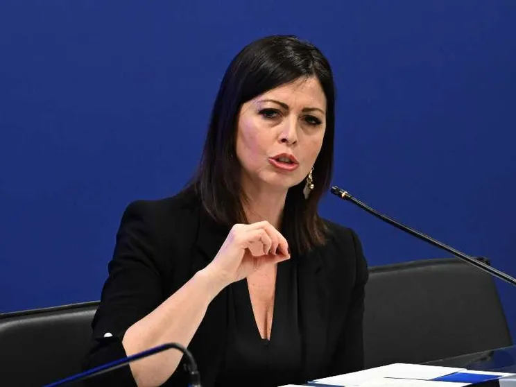 Nella foto Barbara Floridia, presidente (M5s) della Vigilanza sulla Rai