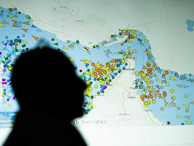 Il traffico navale nello Stretto di Hormuz