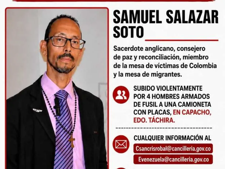 Rapito un pastore colombiano che mediava con i gruppi armati
