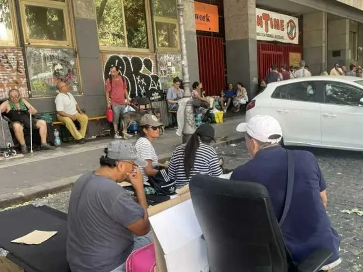 Il palazzo di Spin Time a Roma è un simbolo dei paradossi all'italiana