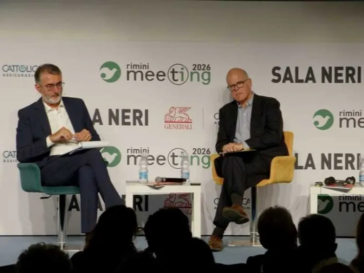 Papa Leone visto dagli americani. L'incontro al Meeting di Rimini