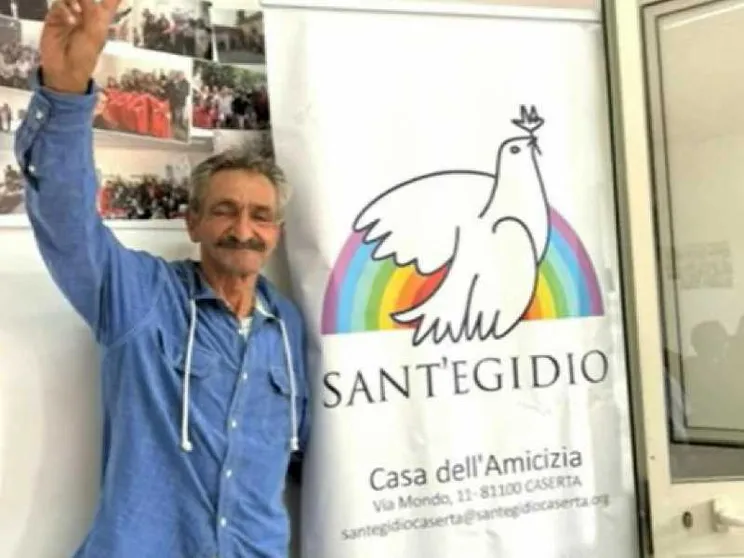 Una foto di Guido, il clochard deceduto in ospedale il 21 agosto dopo una brutale aggressione avvenuta a Caserta la scorsa settimana
