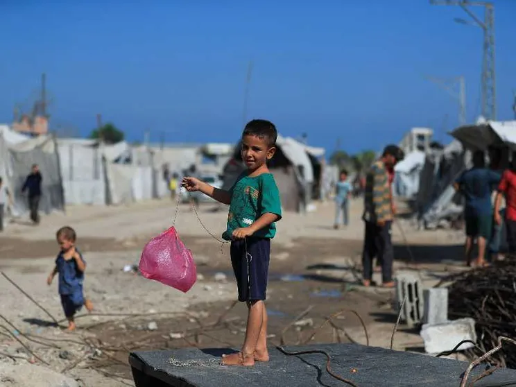 Un bambino a Gaza