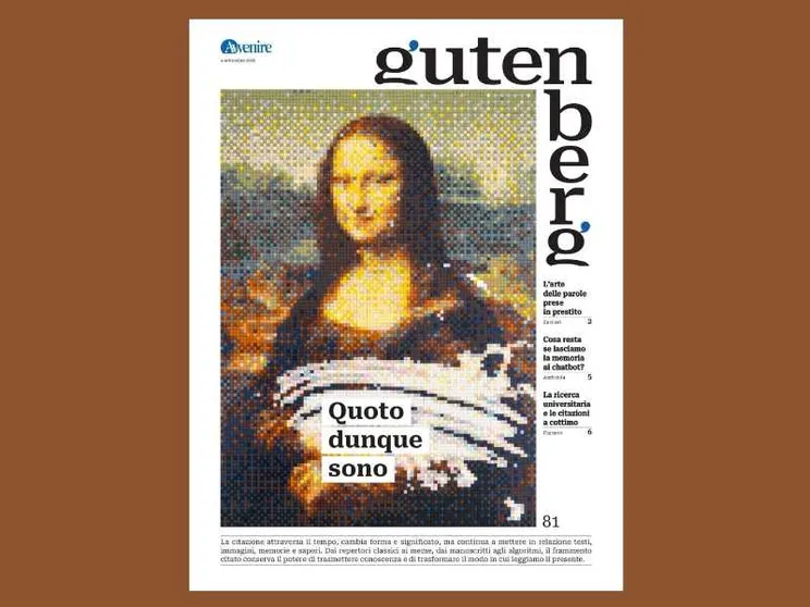 Quoto, dunque sono: il nuovo numero di "Gutenberg" esplora il significato della citazione