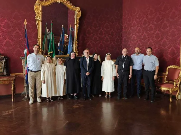 Un momento della presentazione delle celebrazioni per santa Umiltà