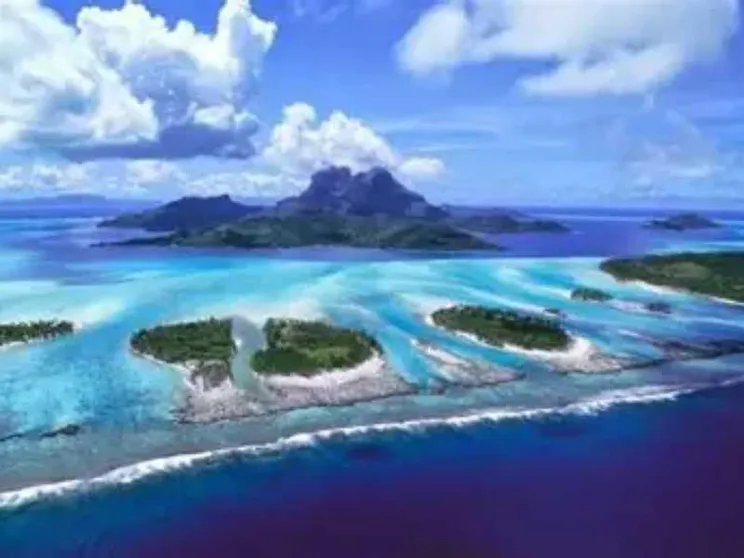 Una veduta spettacolare delle isole Figi