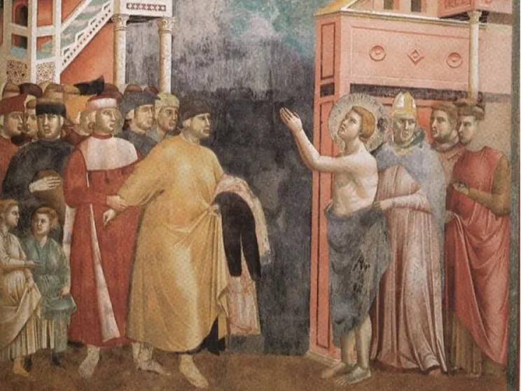 San Francesco, l’abito perfetto che racconta la scelta della povertà
