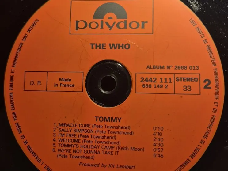 Il disco degli Who con Sally Simpson
