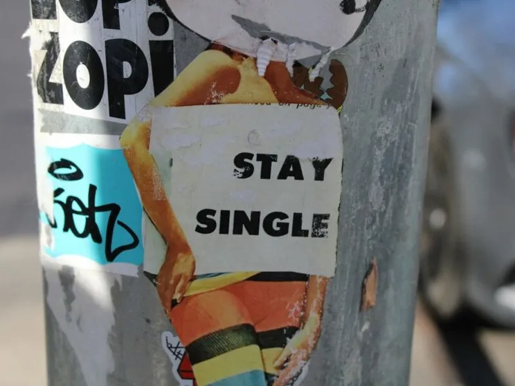 Il numero di single nel mondo sta crescendo esponenzialmente