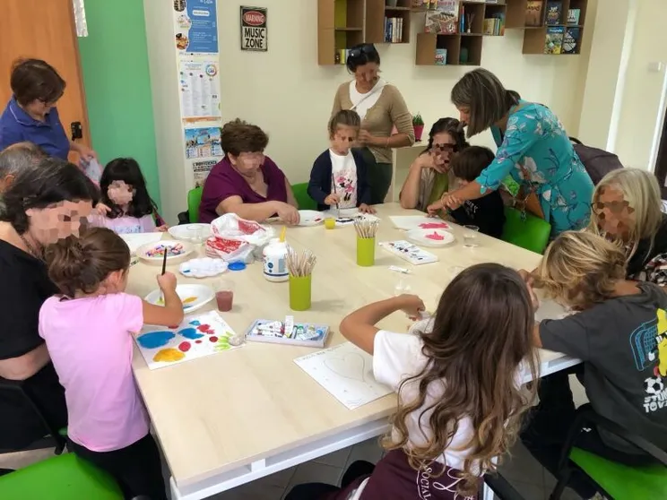 Una delle attività organizzate all'interno del Centro per la famiglia “Family Lab” di Trani / Family Lab