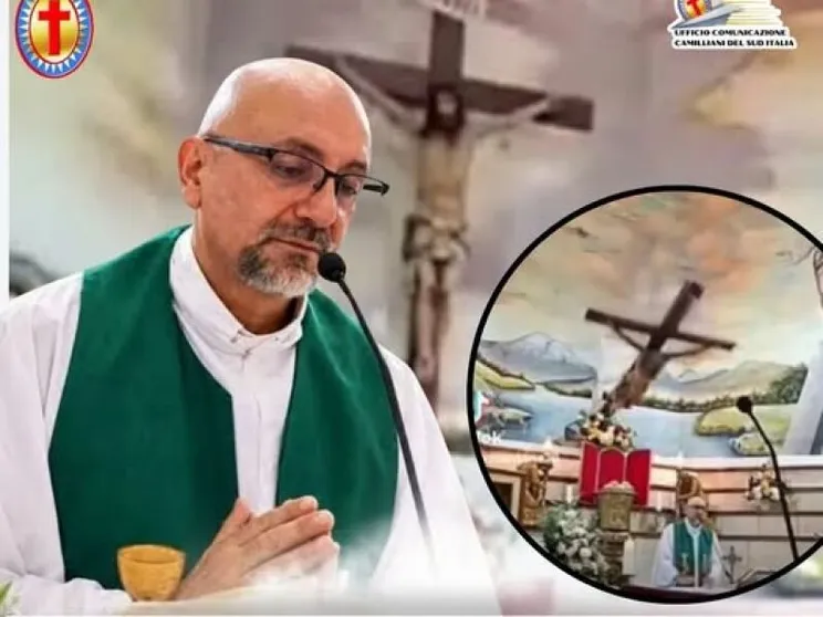 Padre Patricio, schiacciato dalla croce mentre diceva Messa