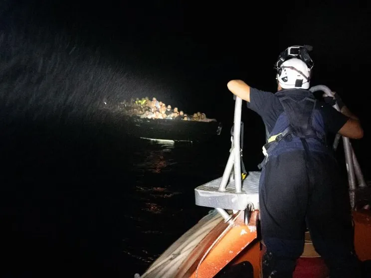 Il soccorso della barca intercettata dalle milizie libiche / SeaWatch