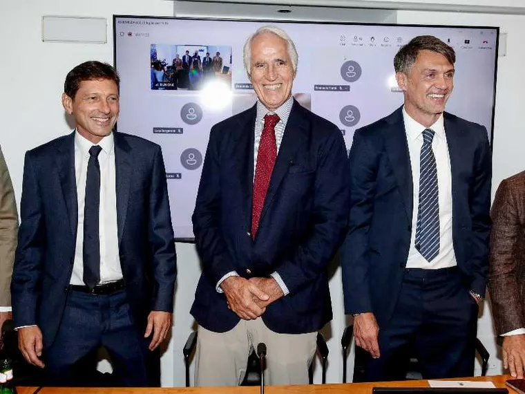 Malagò, Maldini e Leonardo: il debutto del triumvirato che sogna Guardiola ct