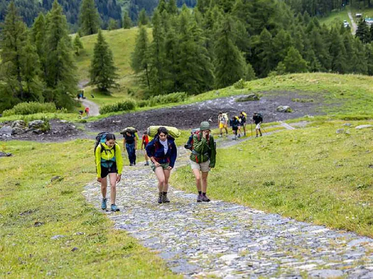 Rozan e i "Rifugiati in rifugio". Così in montagna si fanno scambi di pace